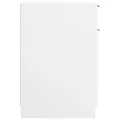 Armoire de bureau Blanc 33,5x50x75 cm Bois d'ingénierie