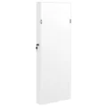 Armoire à bijoux avec miroir et éclairage LED mural blanc