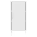 Armoire de rangement Blanc 42,5x35x101,5 cm Acier