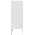 Armoire de rangement Blanc 42,5x35x101,5 cm Acier