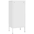Armoire de rangement Blanc 42,5x35x101,5 cm Acier