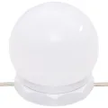 Ensemble de coiffeuse avec LED Sonoma gris Bois d'ingénierie