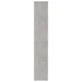 Bibliothèque Gris béton 36x30x171 cm Aggloméré