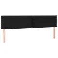 cadre de lit avec matelas Noir 160x200 cm Tissu