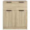 Buffet Chêne sonoma 60x30x70 cm Bois d'ingénierie