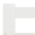 Cadre de lit Blanc Bois de pin massif 140x200 cm