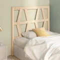 Tête de lit 81x4x100 cm Bois massif de pin