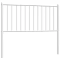 Tête de lit métal blanc 100 cm