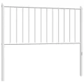 Tête de lit métal blanc 100 cm