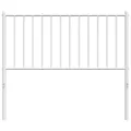 Tête de lit métal blanc 100 cm