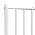 Tête de lit métal blanc 100 cm
