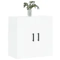 Armoire murale blanc 60x31x60 cm bois d'ingénierie