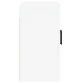 Armoire murale blanc 60x31x60 cm bois d'ingénierie
