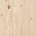 Cadre de lit Bois de pin massif 140x200 cm
