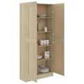 Bibliothèque Chêne sonoma 82,5x30,5x185,5 cm Aggloméré