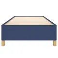 Cadre de lit Bleu 100 x 200 cm Tissu