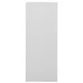 Armoire de bureau Gris clair 90x40x102 cm Acier