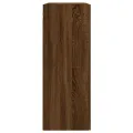 Armoire murale chêne marron 69,5x34x90 cm bois d'ingénierie