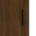 Armoire murale chêne marron 69,5x34x90 cm bois d'ingénierie