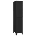 Armoire à casiers Noir 38x45x180 cm Acier