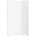 Armoire de dressing Blanc brillant 80x40x65cm Bois d'ingénierie