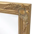 Miroir mural style baroque 100x50 cm Doré