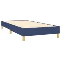 cadre de lit Bleu 80x200 cm Tissu