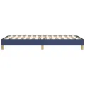 cadre de lit Bleu 80x200 cm Tissu