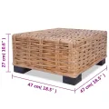 Jeu de canapés 16 pcs Rotin naturel