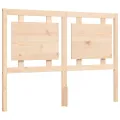 Cadre de lit avec tête de lit 140x190 cm bois massif