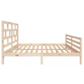 Cadre de lit Bois de pin massif 160x200 cm