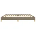 Cadre de lit Taupe 200x200 cm Tissu