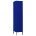Armoire à casiers Bleu marine 35x46x180 cm Acier