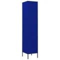 Armoire à casiers Bleu marine 35x46x180 cm Acier