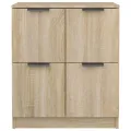 Buffet Chêne sonoma 60x30x70 cm Bois d'ingénierie
