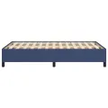 Cadre de lit Bleu 120 x 200 cm Tissu