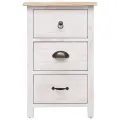Armoire latérale 35x25x57 cm Bois de Paulownia