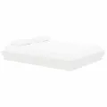 Cadre de lit Blanc Bois massif 150x200 cm Grand