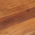 Table de bar bois massif d'acacia et finition miel 110x55x106cm