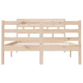 Cadre de lit Bois massif 120x190 cm Petit Double