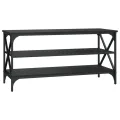 Meuble TV Noir 100x40x50 cm Bois d'ingénierie