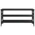 Meuble TV Noir 100x40x50 cm Bois d'ingénierie