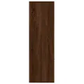 Armoire à livres Chêne marron 98x30x98 cm