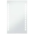 Miroir mural à LED pour salle de bains 60x100 cm