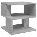 Table d'appoint Gris béton 40x40x40 cm Aggloméré