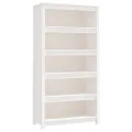 Bibliothèque Blanc 80x35x154 cm Bois de pin massif