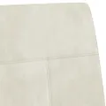 Chaise cantilever Blanc crème Velours