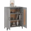 Buffet sonoma gris 69,5x34x90 cm bois d'ingénierie