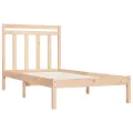 Cadre de lit Bois massif 90x200 cm