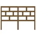 Tête de lit Marron miel 166x4x100 cm Bois massif de pin